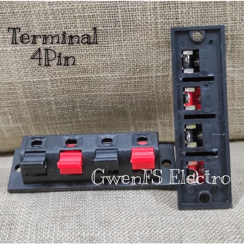 Terminal Speaker 4P 4 Pin Kecil