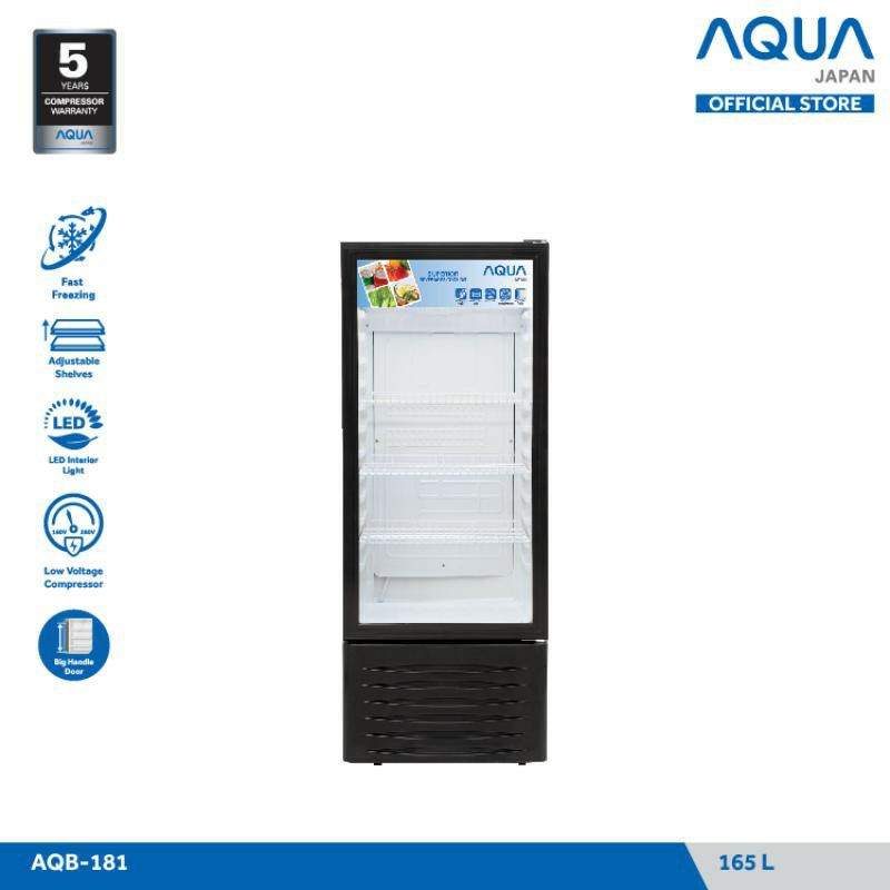 SHOWCASE COOLER AQUA JAPAN AQB 181 165 L