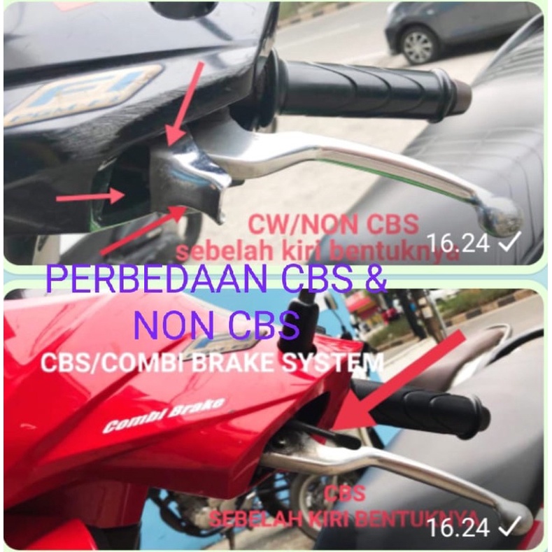 HANDLE REM  BEAT KARBU VARIO KARBU SPACY BEAT F1 VARIO TECHNO NON CBS