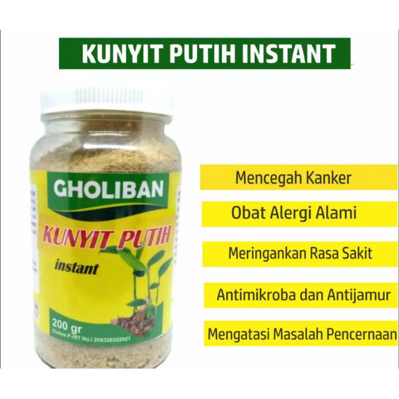 

Herbal Bubuk Kunyit Putih Cocok Untuk Wanita 100 g