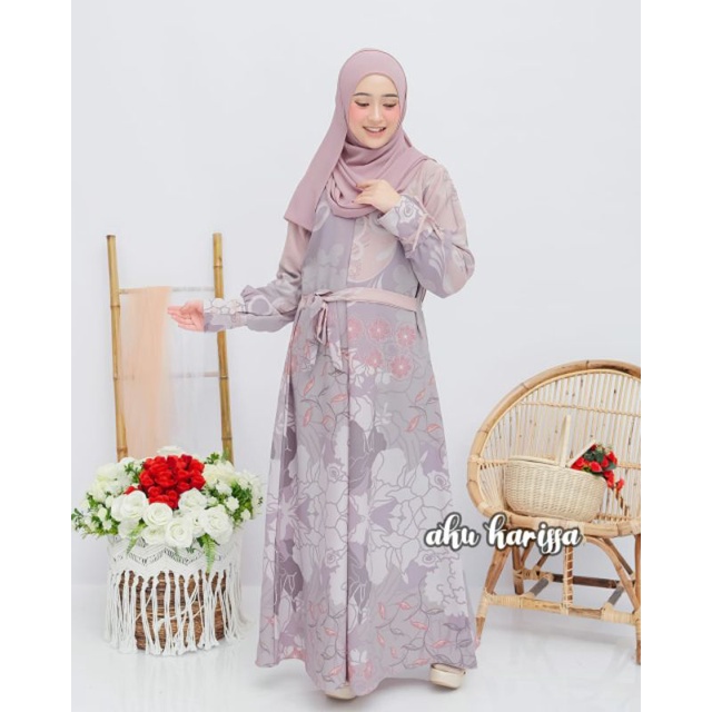 Montana dress Ori by AKU KARISA dress batik/gamis montana