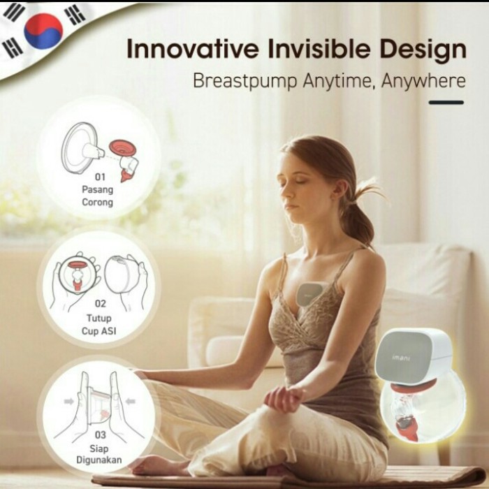 Makassar - IMANI I2 HANDS FREE ELECTRIC BREAST PUMP | Pompa Asi Elektrik | Breast Pump Electric