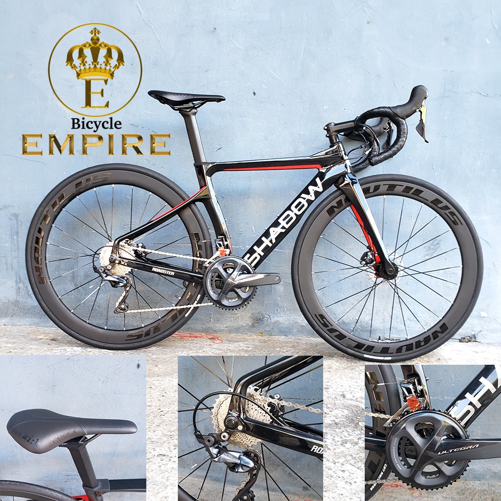 Sepeda Fullbike Sepeda Balap Roadbike Shadow Roadster R7 Shimano Ultegra Bicycle Empire