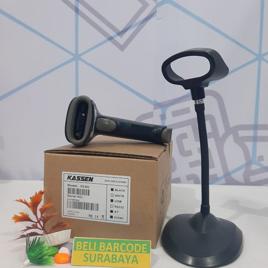 BARCODE SCANNER KASSEN KS-602 / KASSEN KS602 USB+STAND