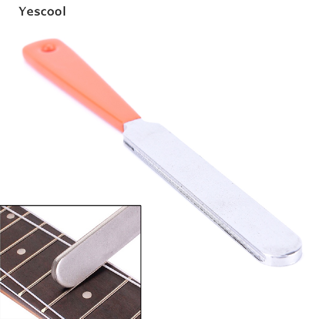 Yes File Kikir Fret Gitar Bahan Stainless Steel Untuk Luthier