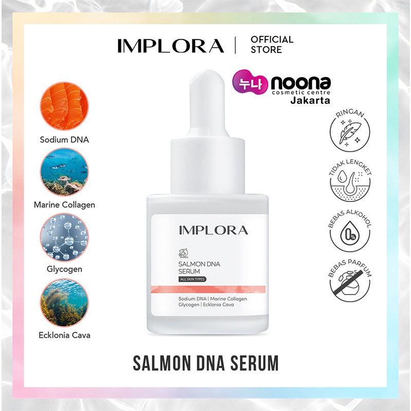 IMPLORA SALMON DNA SERUM ALL SKIN TYPES 20ML