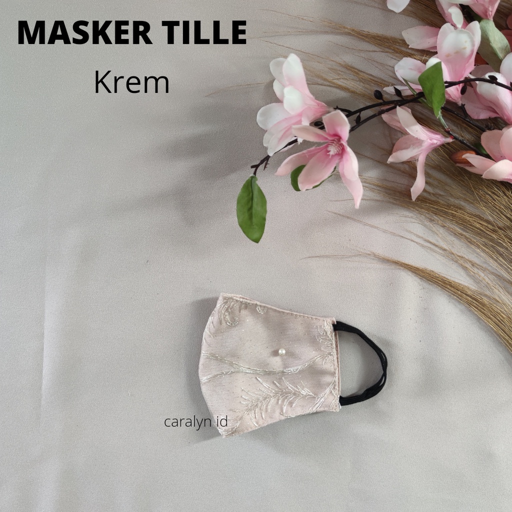 MASKER TILLE KONDANGAN NON HIJAB