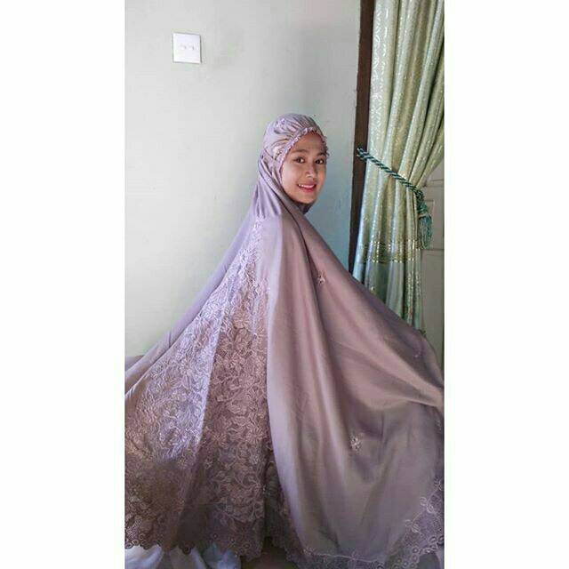 mukena mahar coklat susu