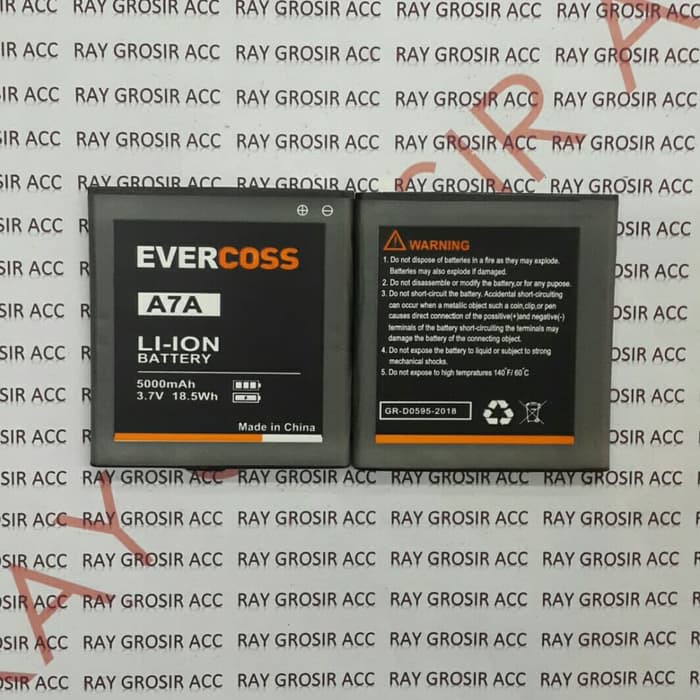 Baterai Original Double Power Evercross Evercoss Cross A7A