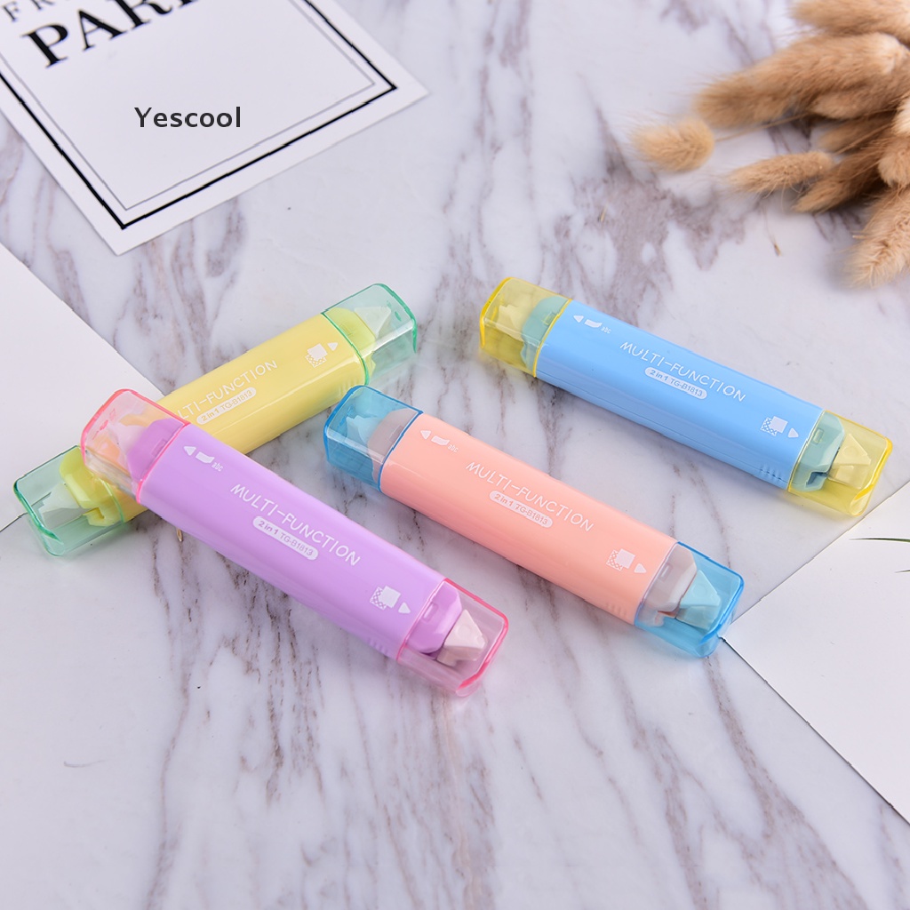 Yescool 5mm*5m Double Head Correction Tape Stationery Corrector Stickers School Supply .