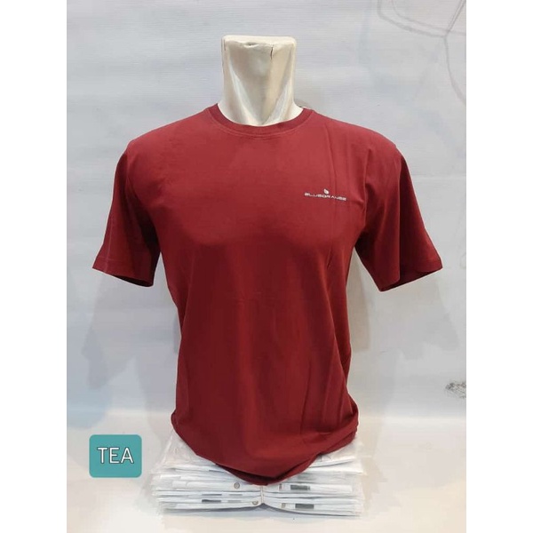 Kaos Polos Blue Orange Original