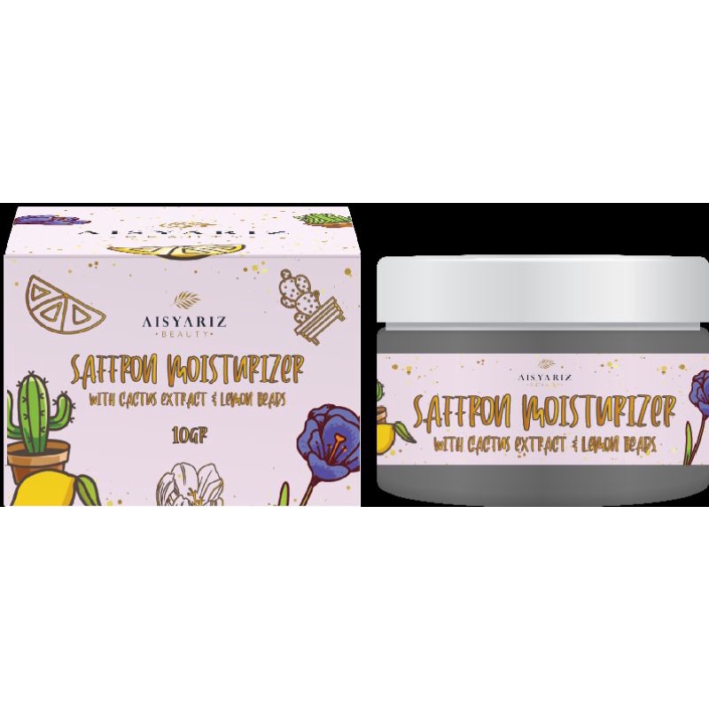 (Distri resmi) moisturizer saffron by aisyariz