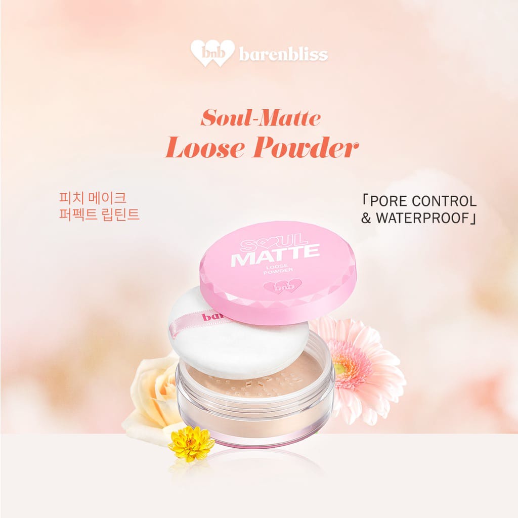 BNB Soul Matte Loose Powder Korea Bedak Tabur Cantik