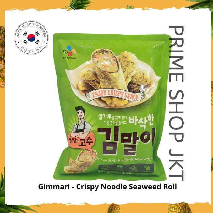 

PROMO Cj Fried Seaweed Noodle Roll 400gr Gimmari Bihun Gulung Rumput Laut MURAH
