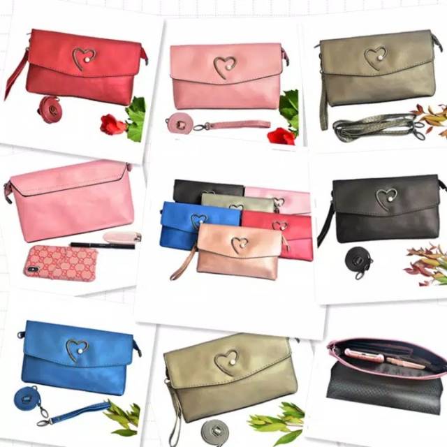 Tas jelly wanita kekinian/Jelly love/Tas cantik