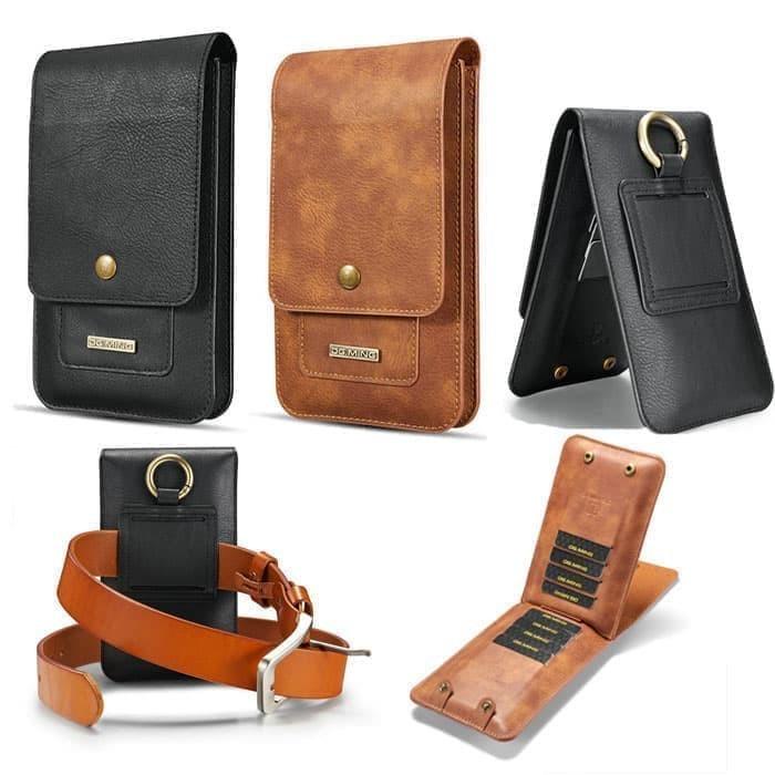 

samsung galaxy note 9 holster leather clip belt bag pouch wallet cover