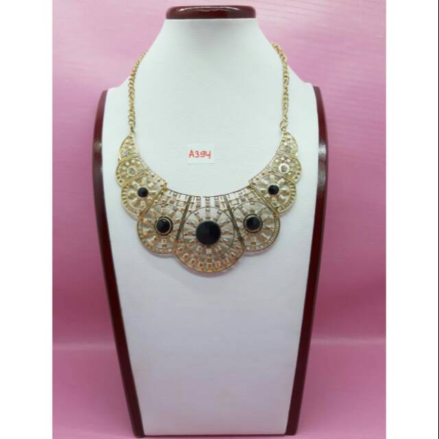 Kalung Etnik Gold A394