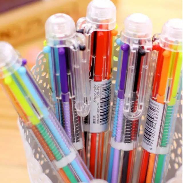 

Pulpen 6 Warna Murah Pulpen Rainbow