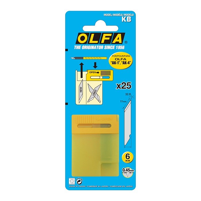 

Bergaransi Refill Cutter Spare Blade Kb Olfa Bagus