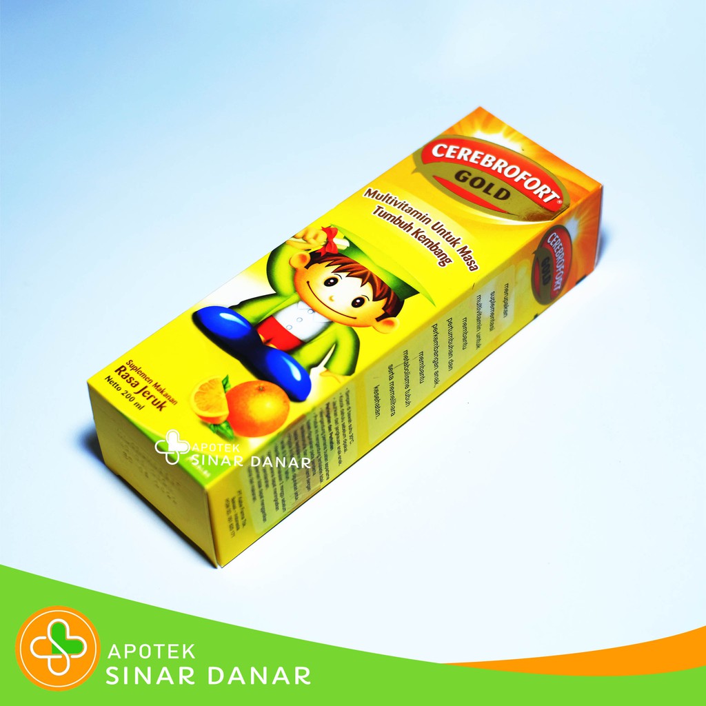 

CEREBROFORT GOLD 200 ML - JERUK