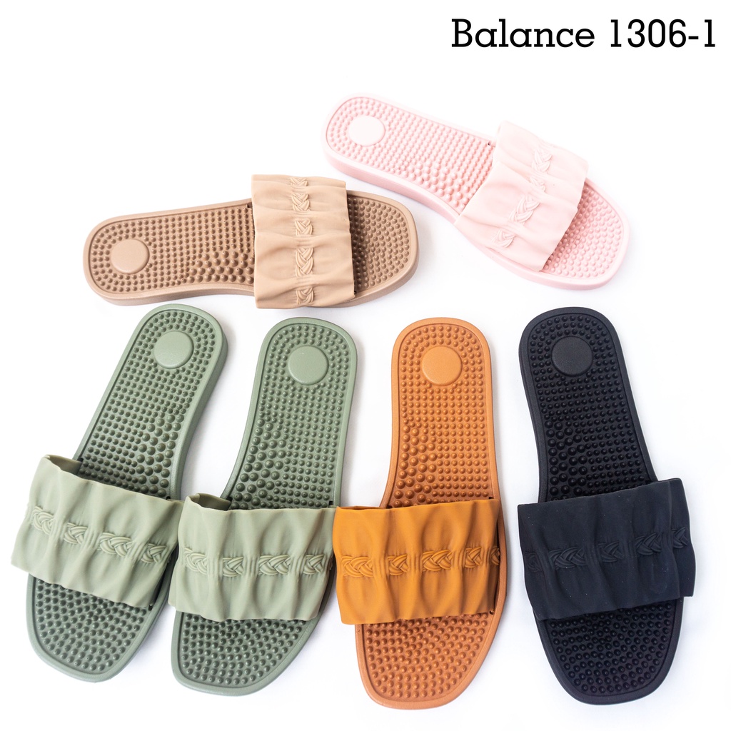 Sandal Selop Jelly Wanita Teplek 1306-1 Sandal Kesehatan