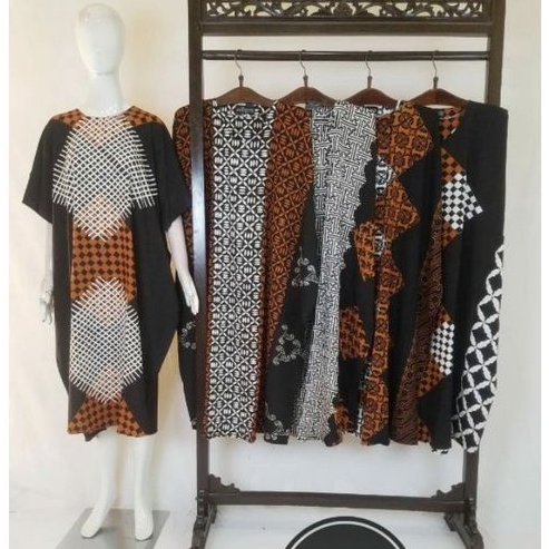Daster Kalong non busui batik mahoni by Huza