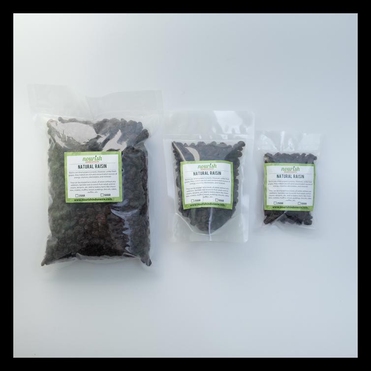 

Black Raisin (Kismis Hitam) 250Gr Terjamin