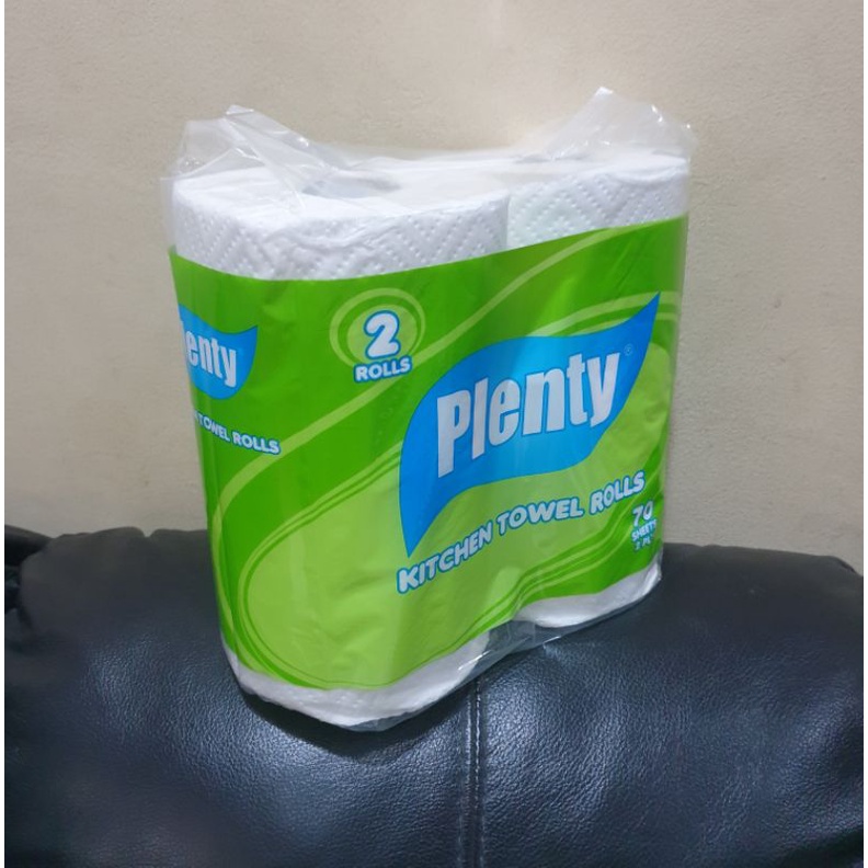 TISSUE PLENTY SERAP MINYAK ISI 2 ROLL KITCHEN TOWEL