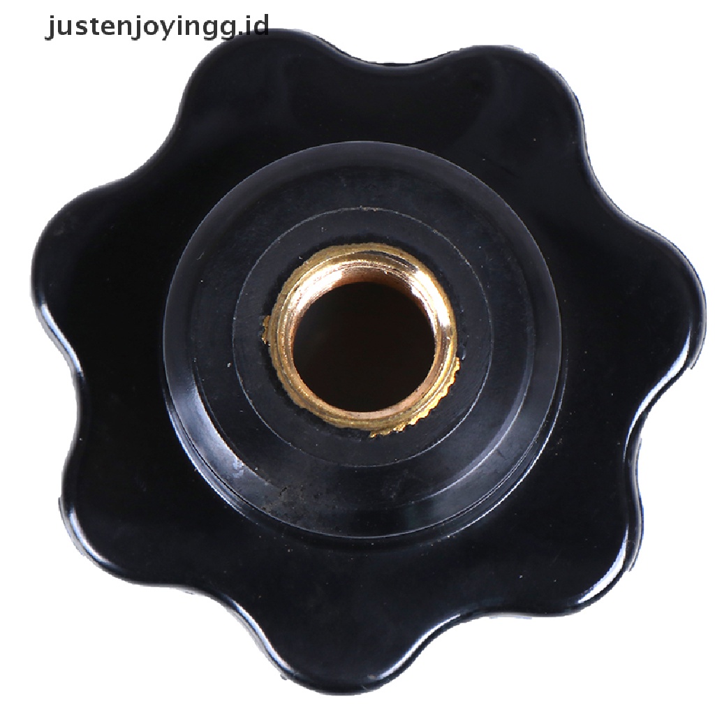 // justenjoyingg.id // M5/M6/M8/M10/M12 Female Thread Seven Star Shaped Head Clamping Nuts Knob ~