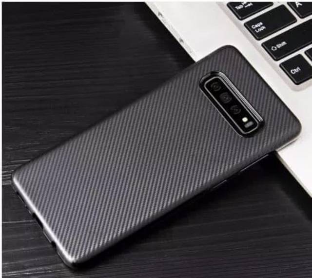 slim silicone Full carbon samsung  S8 S9 S10 S20 S21 ULTRA PLUS  case casing cover