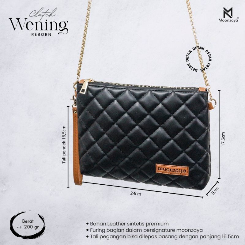 Wening Clutch Reborn | Tas Wening Pre Order Original By Moonzaya