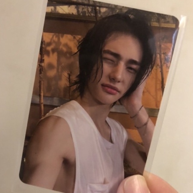 [ PC PHOTOCARD ] HYUNJIN DS DOUBLE SIDED & FELIX FRAME ~ NOEASY STRAY KIDS