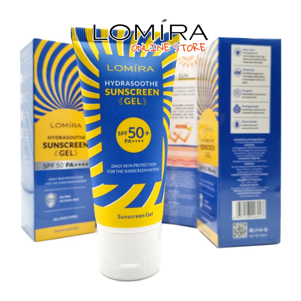 ❤ FLEURI ❤ SUNSCREEN LOMIRA SPF 50 - TERDAFTAR BPOM - LOMIRA SUNSCREEN GEL - SUNBLOCK MURAH - SUN BLOCK LOMIRA