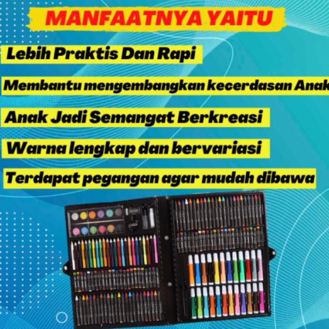 

(PERALATAN MENGGAMBAR) PENSIL WARNA FABER CASTELL CRAYON SET SPIDOL WARNA ALAT GAMBAR ISI COD