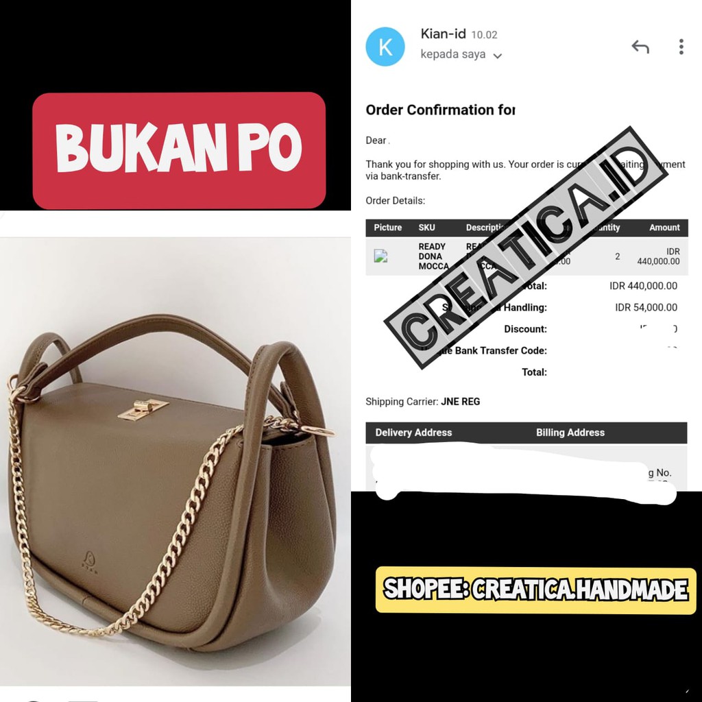 Dona Bag by kian kian.id
