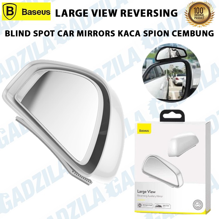 BASEUS LARGE VIEW REVERSING BLIND SPOT CAR MIRRORS KACA SPION MOBIL CEMBUNG MIRROR