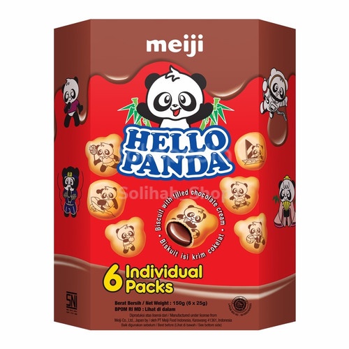 Jual Meiji Hello Panda Chocolate Big Box 150 Gr Biscuit With Fillet