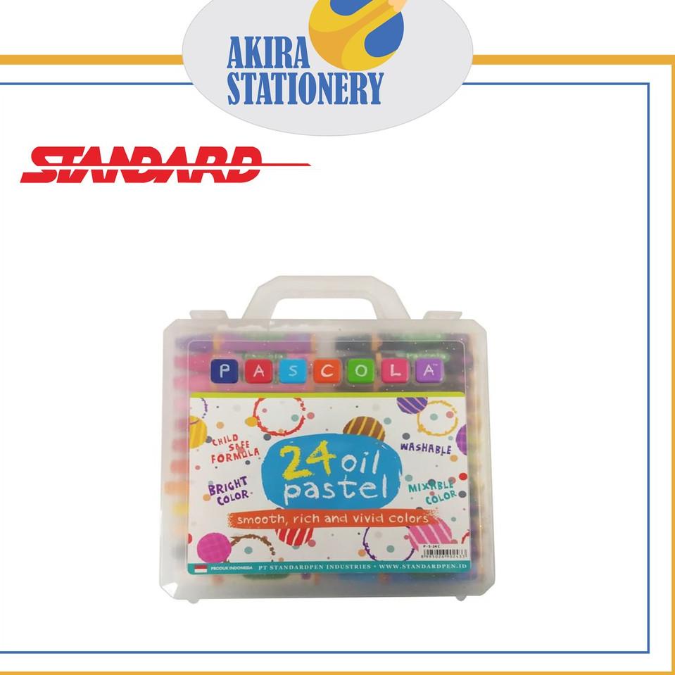 

↜ CRAYON / OIL PASTEL CRAYON STANDARD PASCOLA 24 (24 WARNA) |T7EJQ Terhot