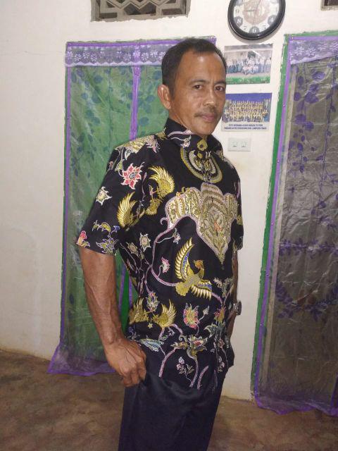 Alisan Kemeja Batik Lengan Pendek - Slim Fit