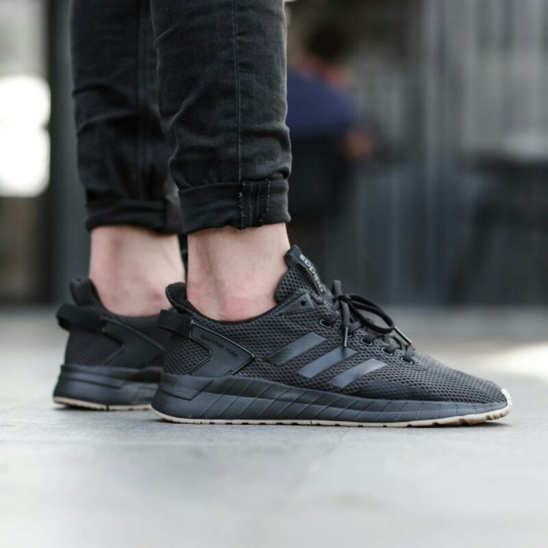 Adidas Questar Ride Original, Adidas Cloudfoam Lite Racer, Sepatu Running Pria