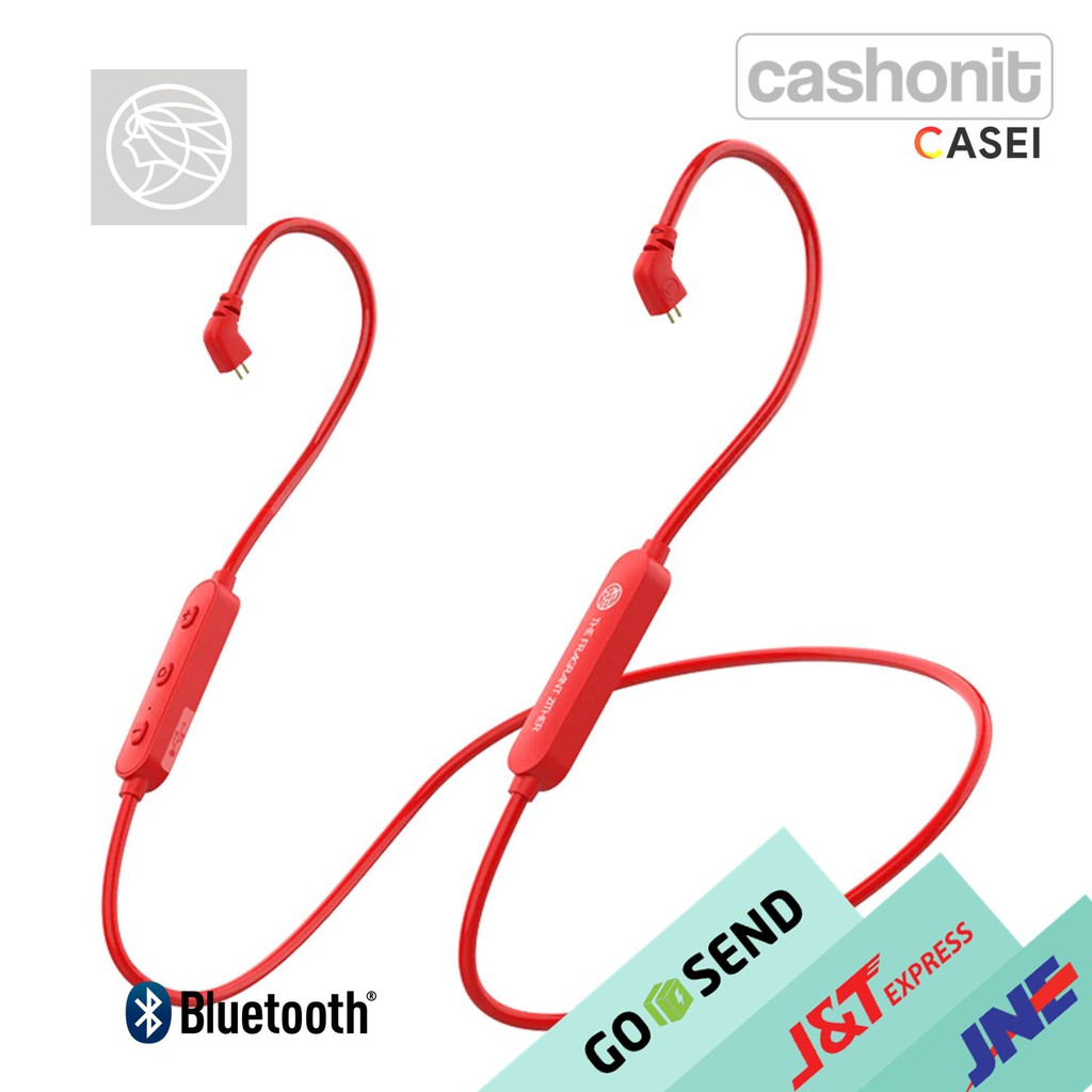 TFZ BC-02 TFZ Wireless Bluetooth Earphone Cable - 2 Pin 0.78mm - Merah
