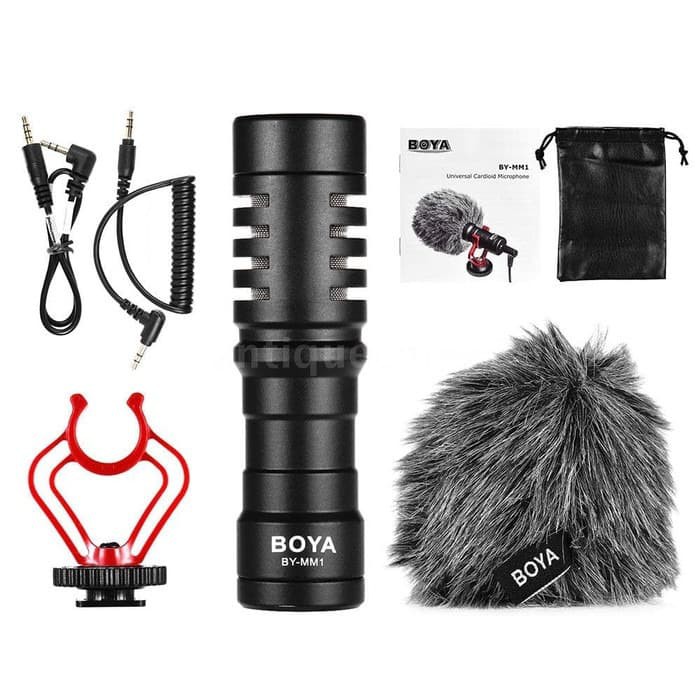 BOYA BY-MM1 Shotgun Video Microphone for DSLR Camera Smartphone dll