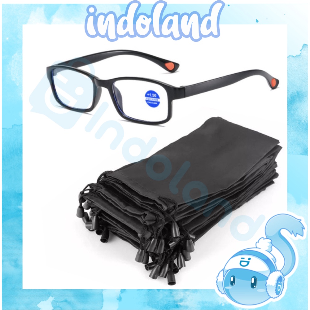 ☀ INDOLAND ☀ Kacamata Baca Lensa Plus Anti Radiasi +1.00 s/d + 4.00 Kacamata Pria Reading Glasses 3053 Frame G001