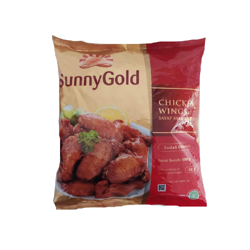 

Sunny Gold Chicken Wings 500gr
