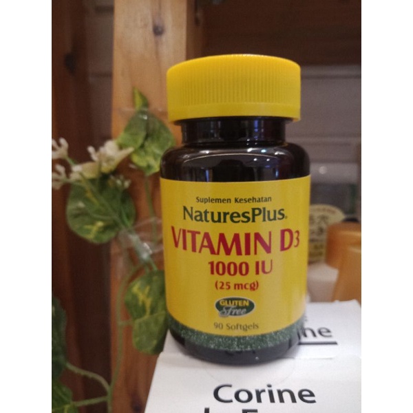 Nature's Plus Vit D3 1000iu isi 90