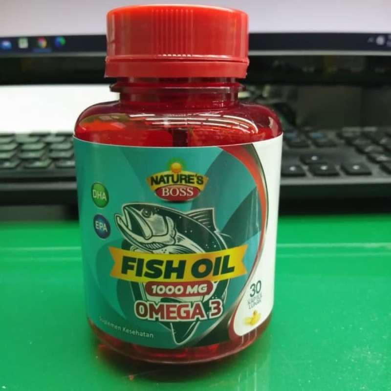 NATURE'S BOSS FISH OIL OMEGA 3 1000 MG / 30 TAB