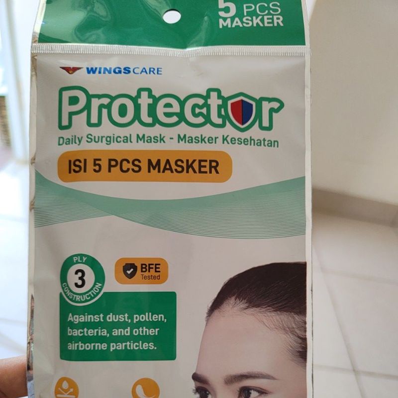 Wings care Protector isi 5 pcs masker