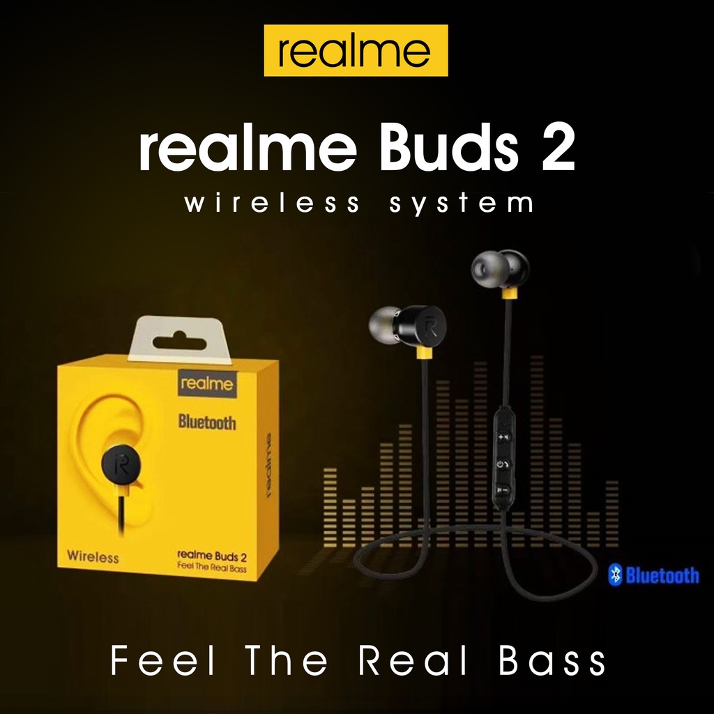 Headset REALME Buds Bluetooth