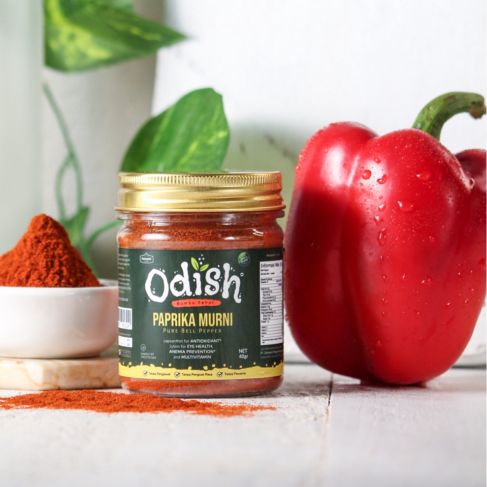 

Paprika Murni Bubuk Odish 40gr | 100% Pure Pepper Powder