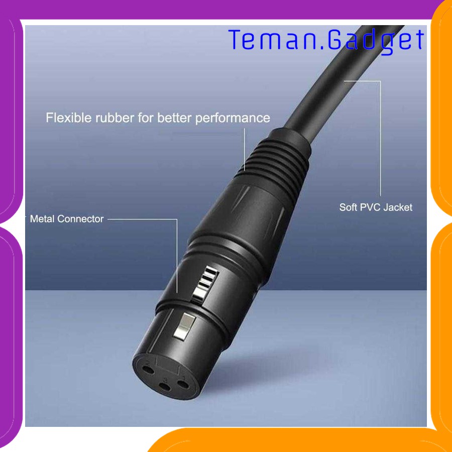 TG-AI121 BOCHARA KABEL XLR M/F OFC MICROPHONE KARAOKE SHIELDED - BOF30